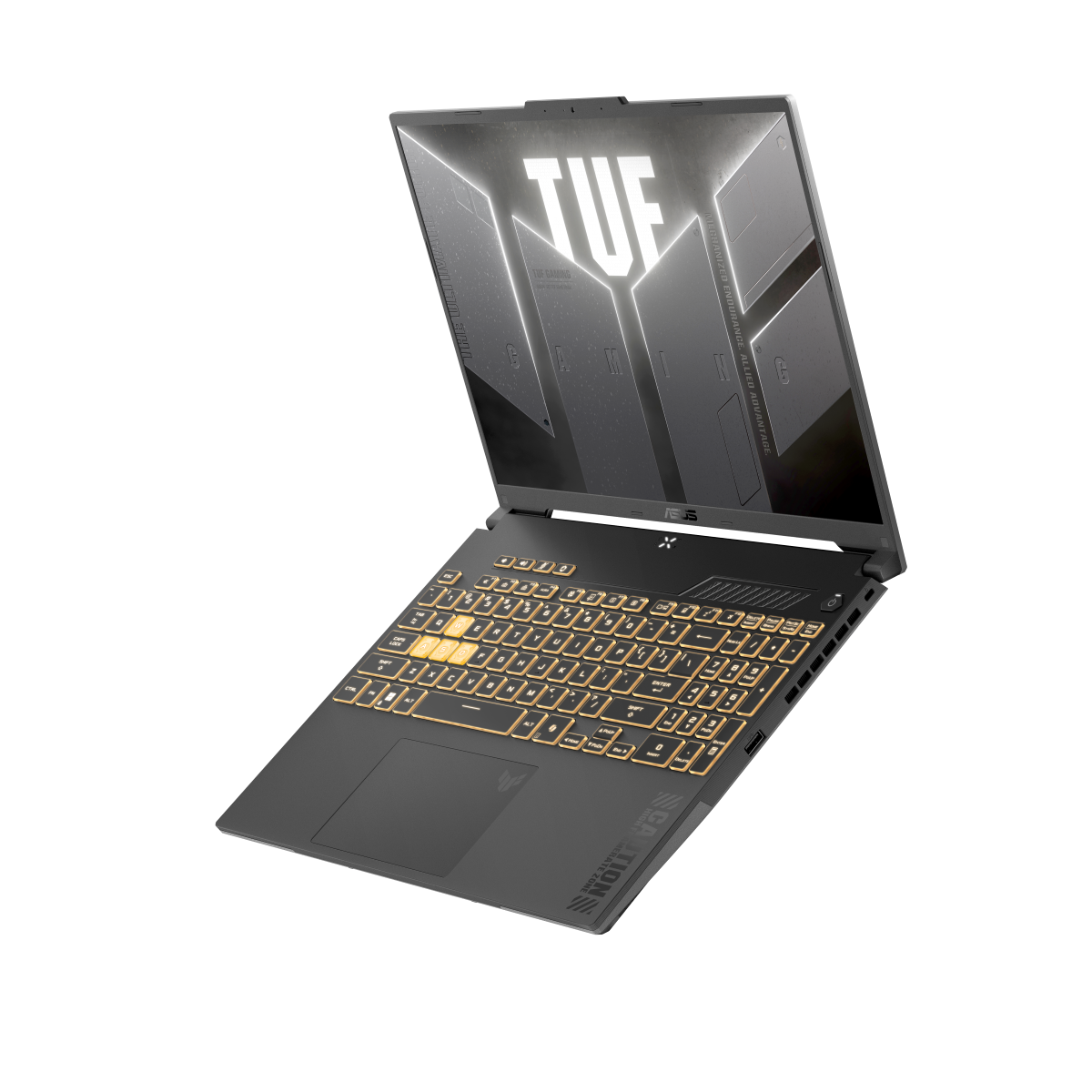 ASUS TUF Gaming F16 13th Gen Intel® Core™ i7-13620H Processor 4.90 GHz NVIDIA® GeForce RTX™ 4050 Laptop GPU 6GB GDDR6 16-inch FHD+ 144Hz IPS-level - Jaeger Gray ASUS TUF Gaming F16 13th Gen Intel® Core™ i7-13620H Processor 4.90 GHz NVIDIA® GeForce RTX™ 4050 Laptop GPU 6GB GDDR6 16-inch FHD+ 144Hz IPS-level - Jaeger Gray